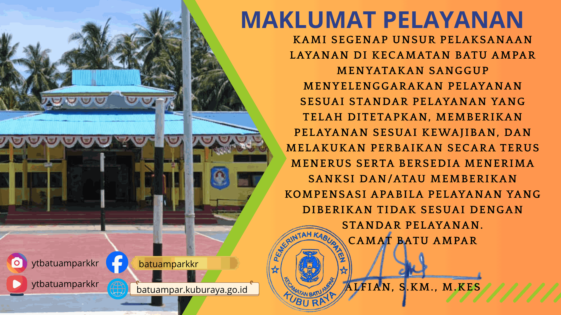 MAKLUMAT PELAYANAN