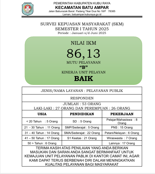 NILAI SKM